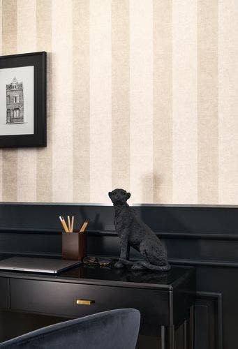 Casadeco - Valse Beige Les Rayures