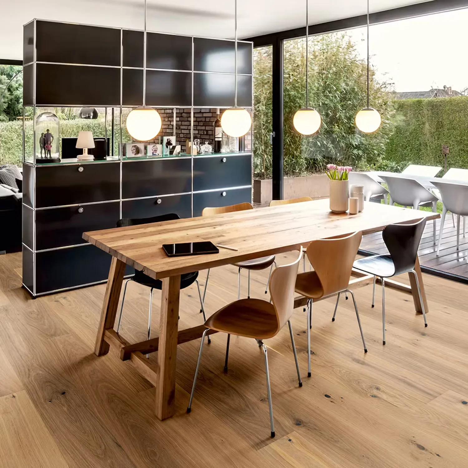 Ek XXL Hjärter Råträ Borstad Mattlack | Plank