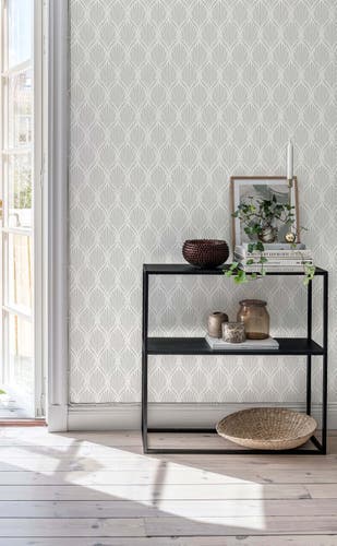 Duro - Lilly, Vit Blommor&Blad