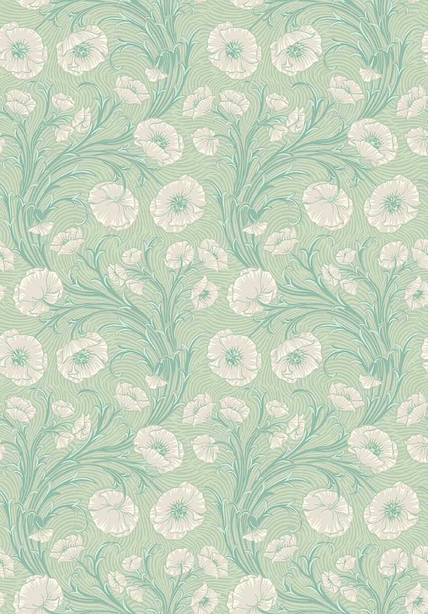 Boråstapeter - Poppy Flow