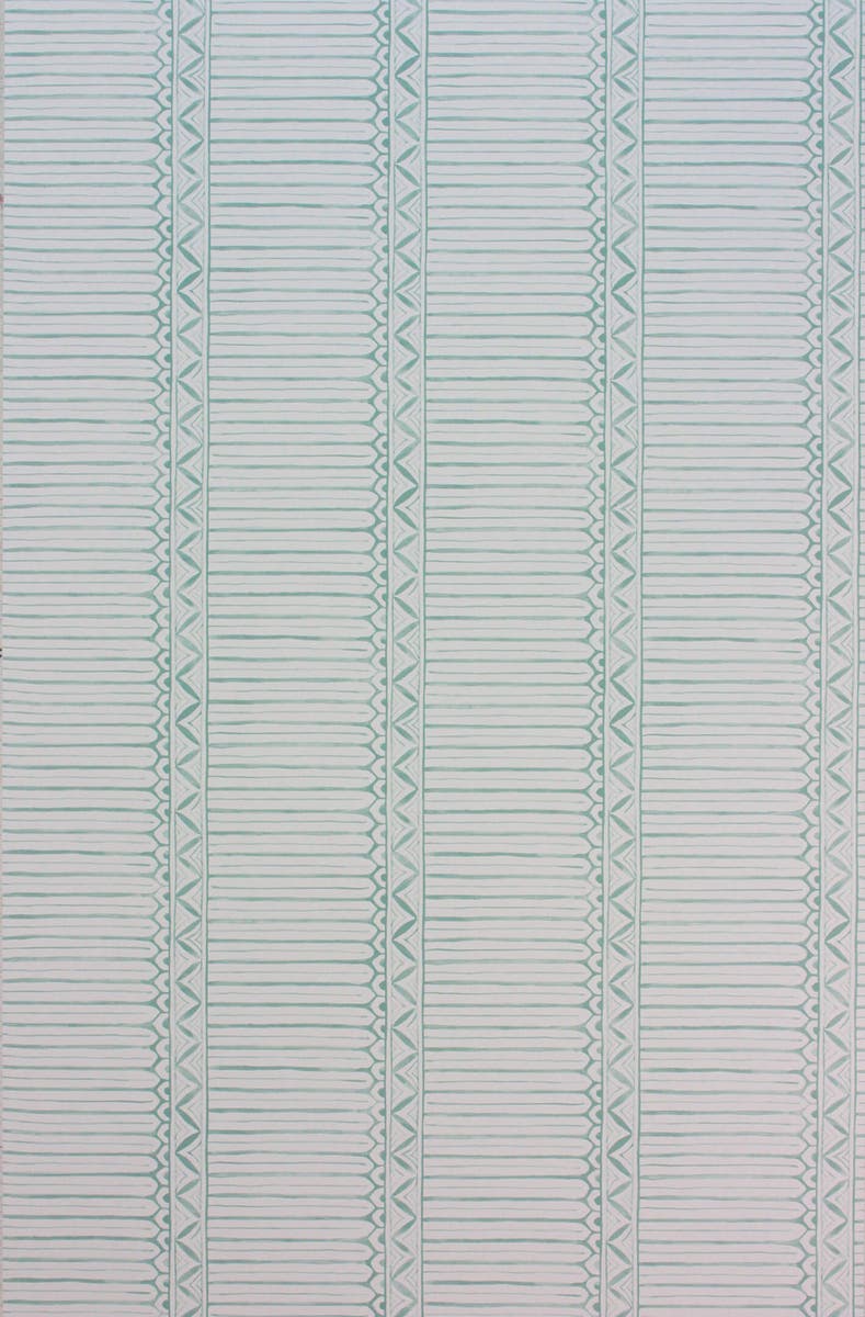Nina Campbell - Portavo Aqua/Ivory