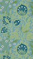 Elmcote Dearle Blue Emery Walker`s House Wall