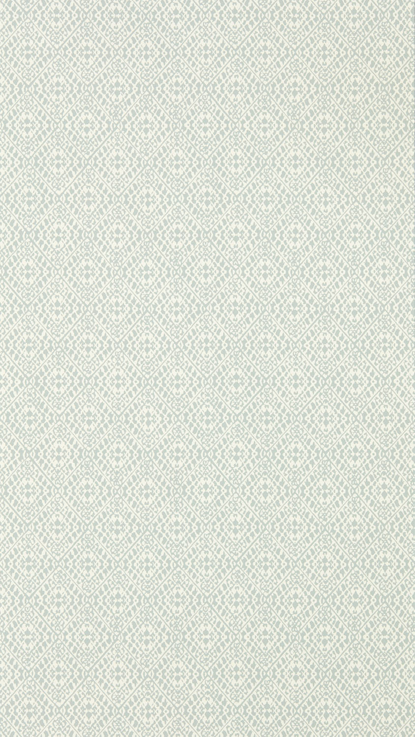 Sanderson - Pinjara Trellis Blue Clay Littlemore Wallpapers