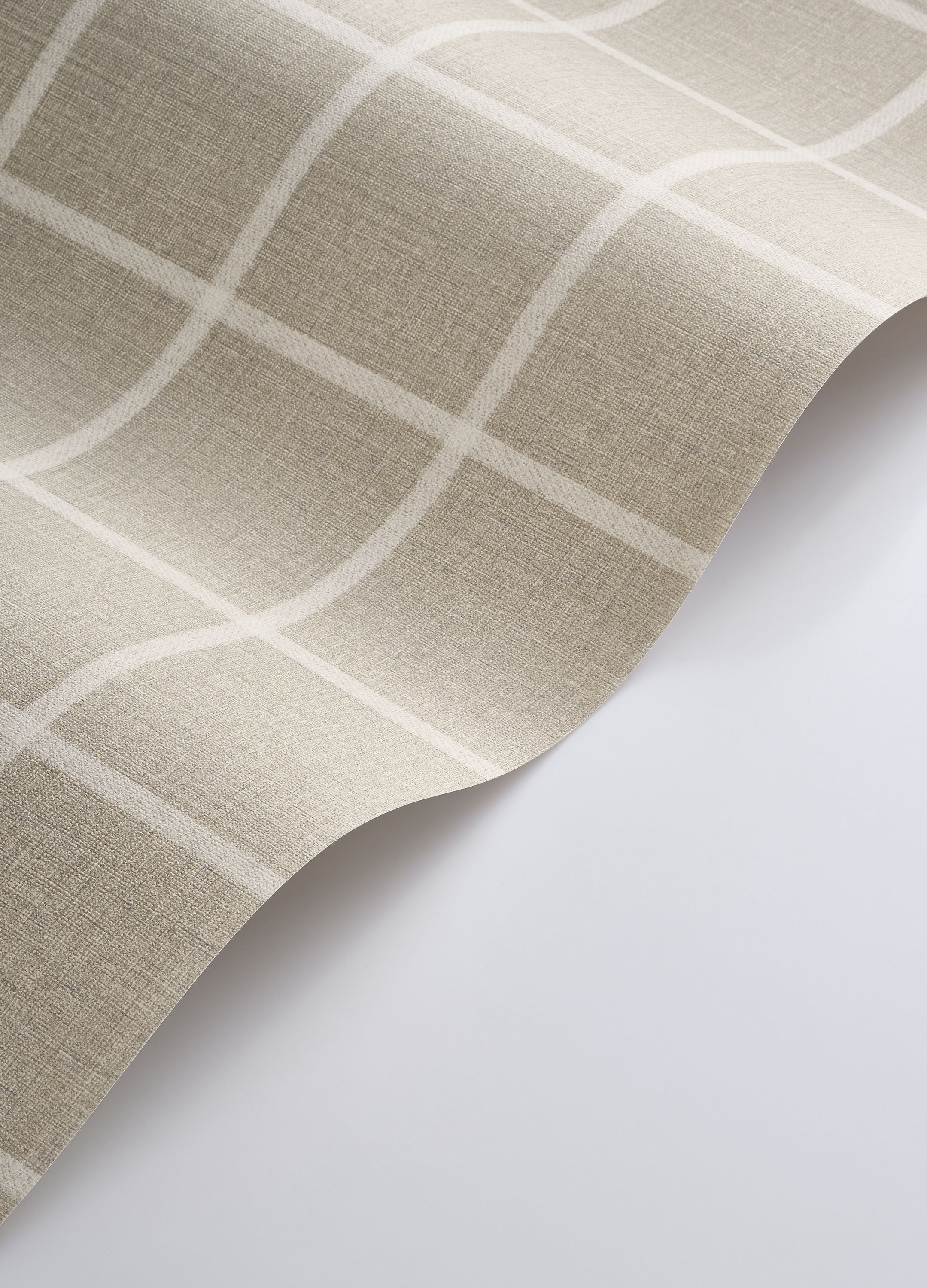 Casadeco - Smooth Grid Beige Lin