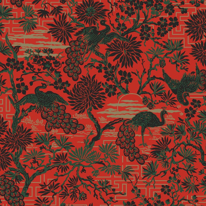 Duro - Brunnsgatan Röd Gammalsvenska Papper