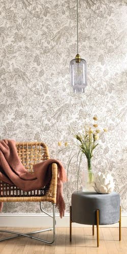 Casadeco - Delicacy Feather Noir Delicacy