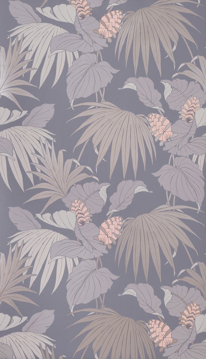 Osborne & Little - Vernazza Grey/Rose Gold