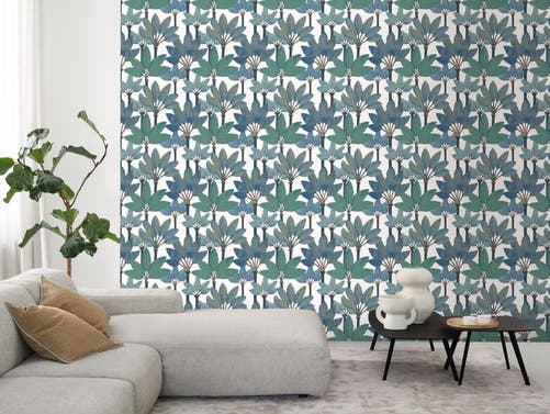 Casadeco - Babel Bleu Mediterranee Babylone Cad