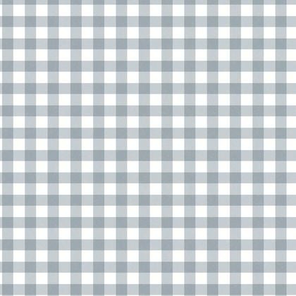 Casadeco - Vichy Bleu Orage Flower Market