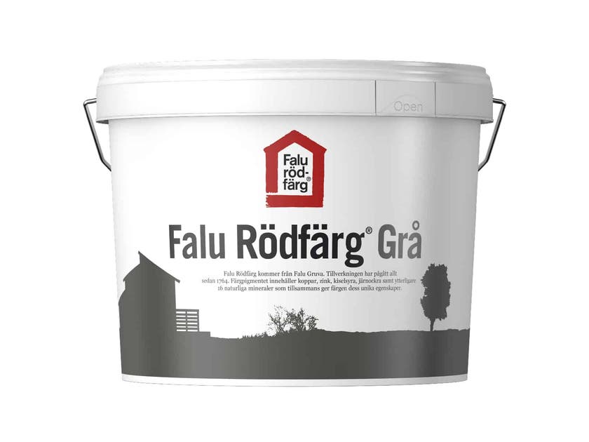 Falu Rödfärg Original Grå 10L