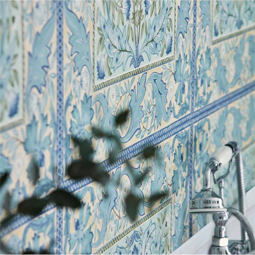 Morris & Co - Wilhelmina Indigo Melsetter Wallpapers