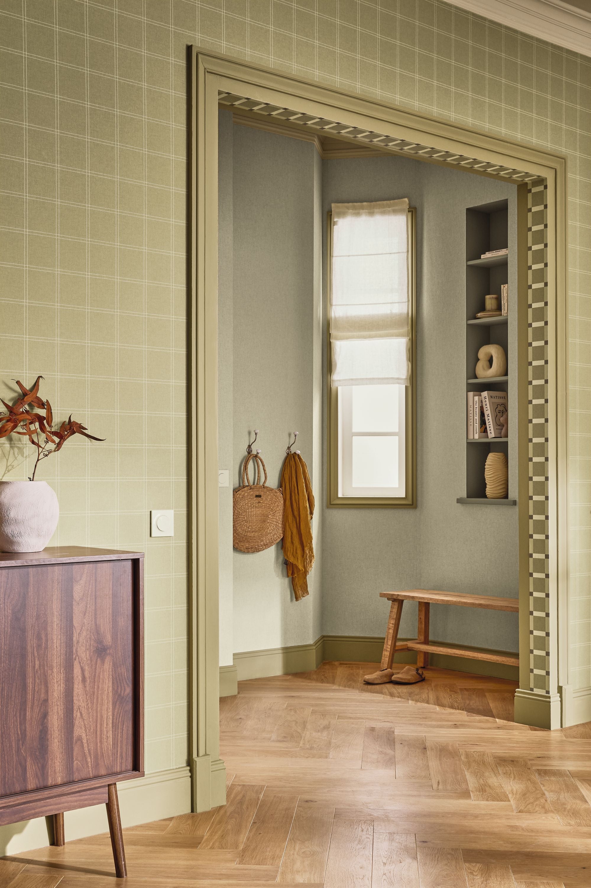 Caselio - Square Border Vert Olive