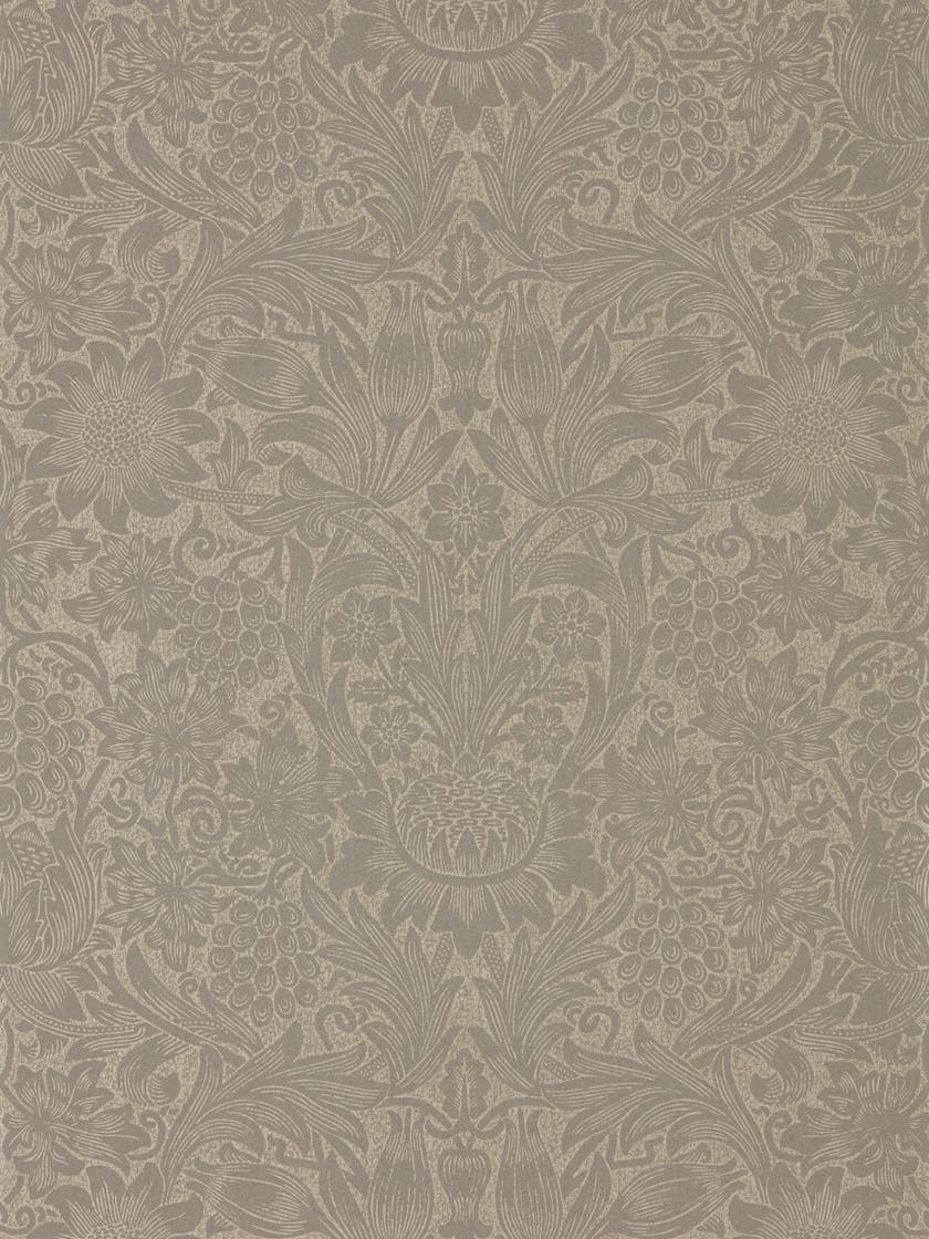 Pure Sunflower Mole/Gold Morris Pure Wallpapers