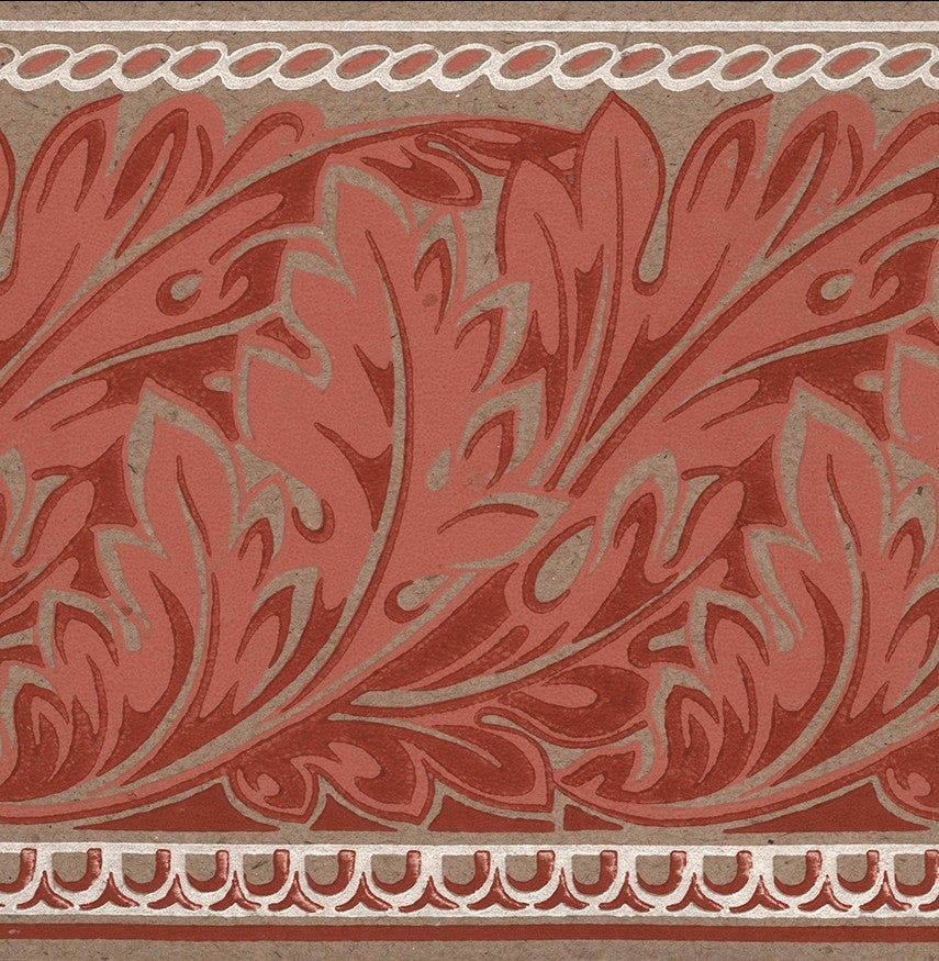 Lim & Handtryck - Viktoria II - Kvist/Röd B14-30