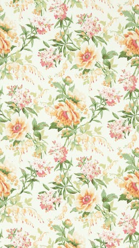 Sanderson - Olivia Botanical Green/Or Sanderson One Sixty Wallp