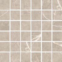 Glaciär Greige mosaik 5x5, ark 30x30