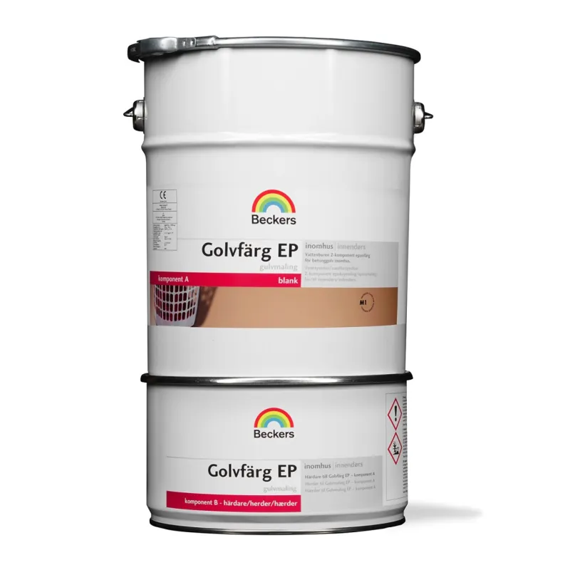 Beckers Golvfärg EP - Valfri mörk kulör (blandas ur brytbas C) 2.7L