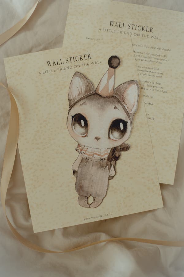 Wallsticker Dear Meow WD-MEOW