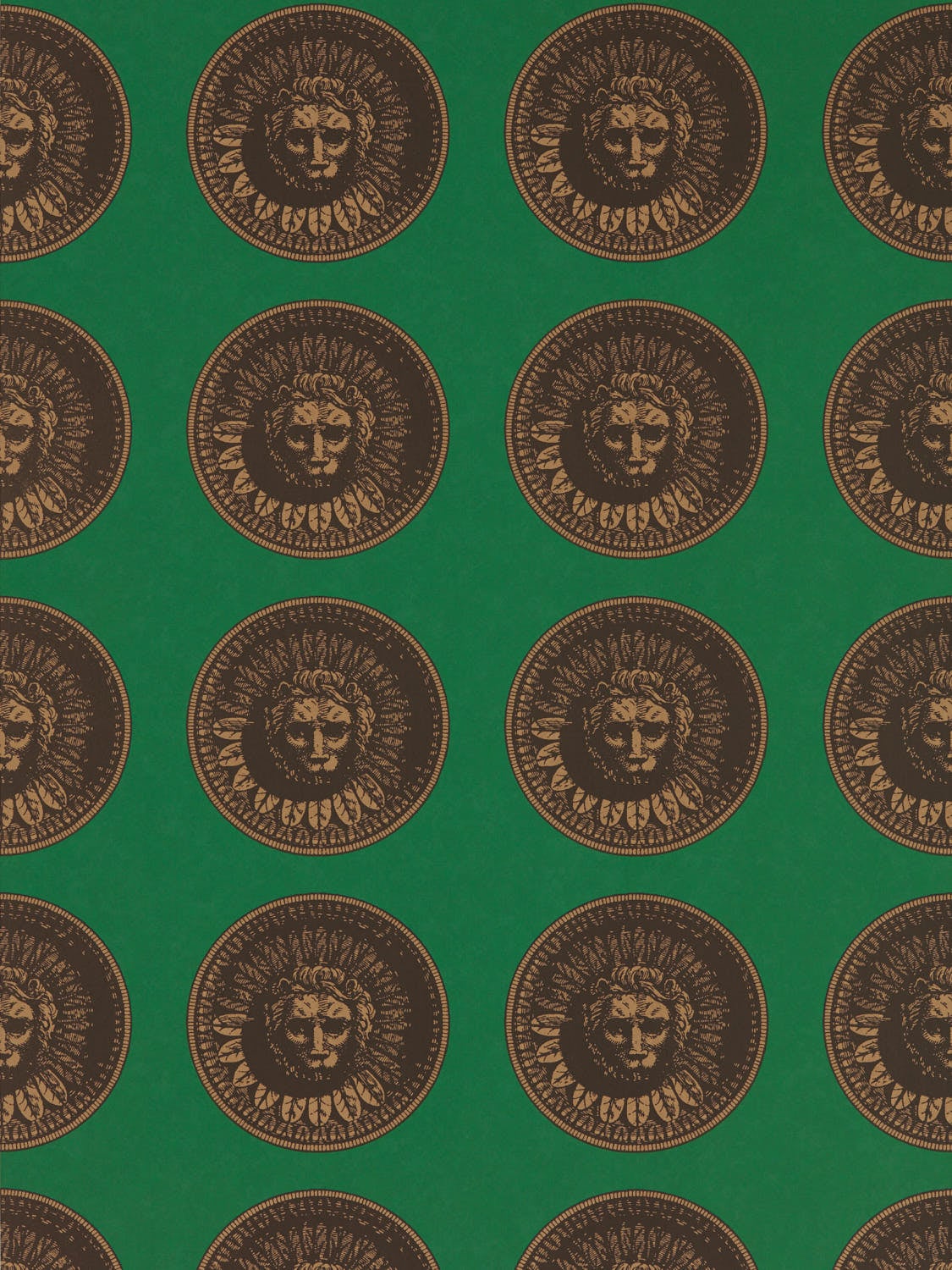 Zoffany - Medallion Malachite/Gold Palladio