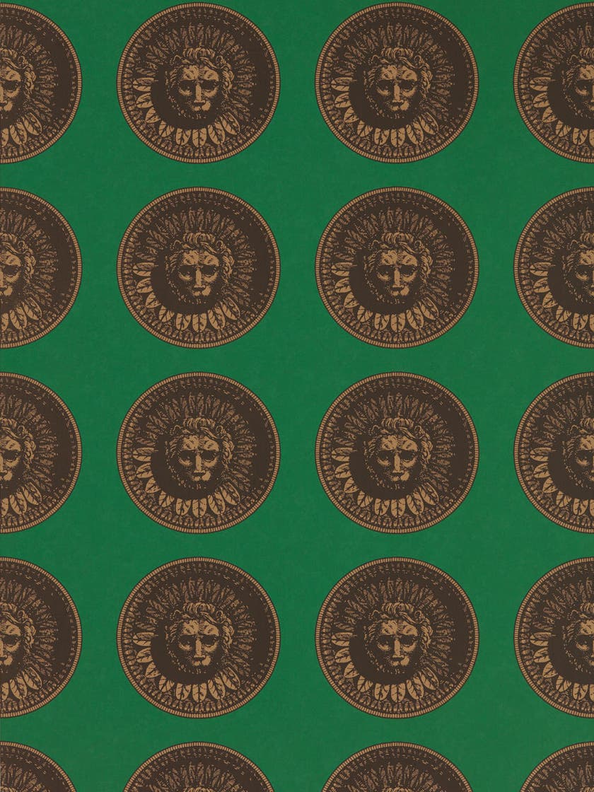 Zoffany - Medallion Malachite/Gold Palladio