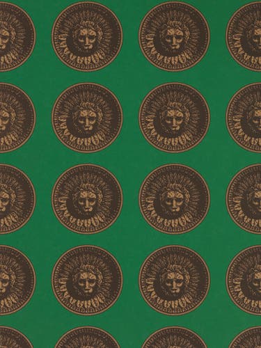 Zoffany - Medallion Malachite/Gold Palladio