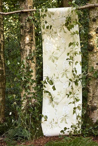 Sanderson - Chestnut Tree Seaspray/Pe Country Woodland Wallcove