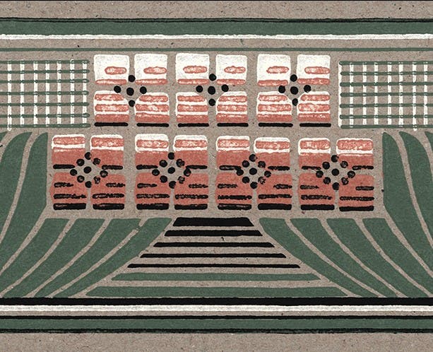 Lim & Handtryck - Wienerjugend - Kvist/Rosa B16-31