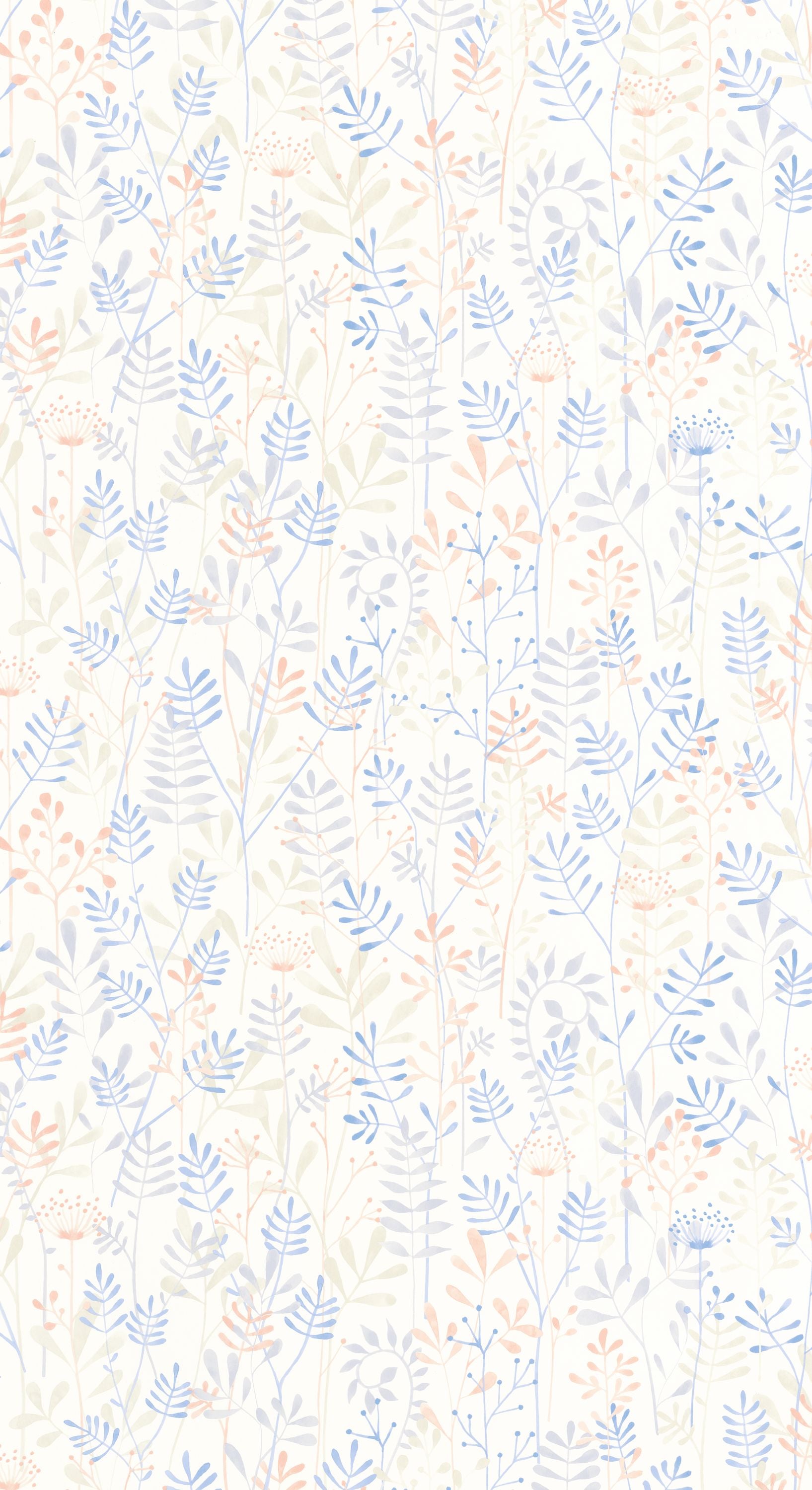 Casadeco - Wild Garden Bleu Ciel Once Upon A Time