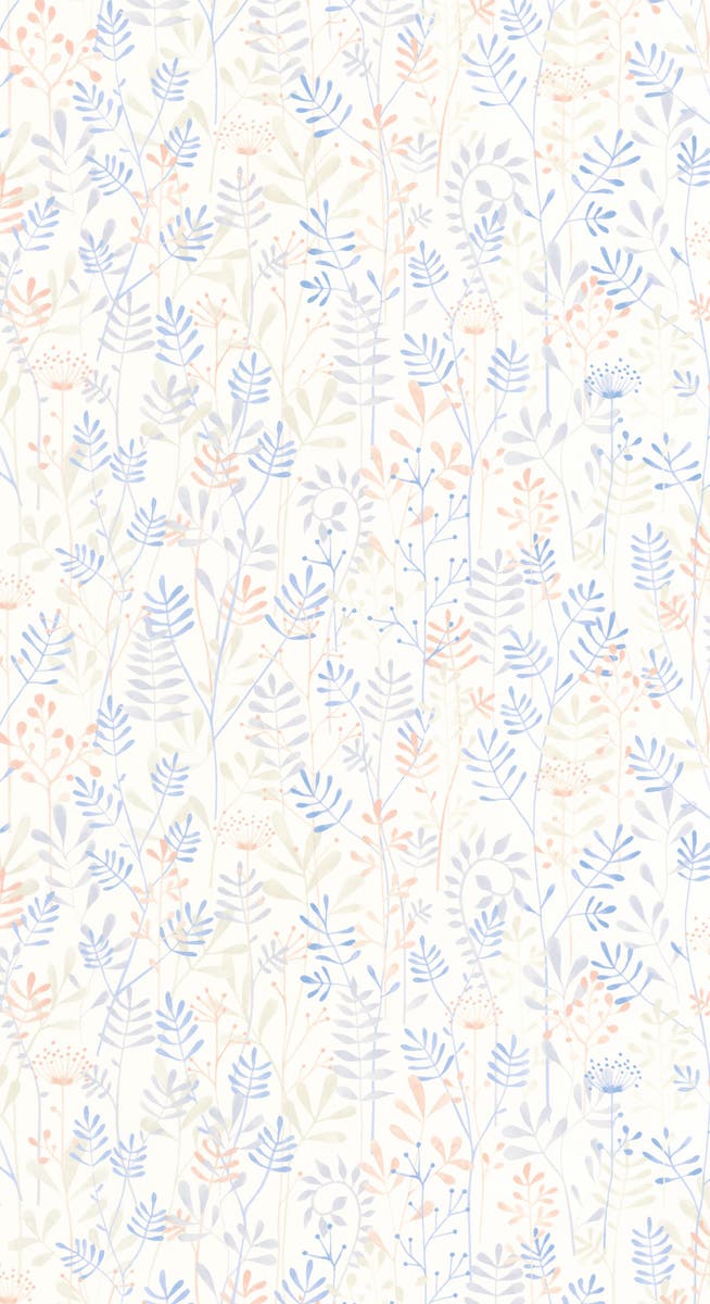 Casadeco - Wild Garden Bleu Ciel Once Upon A Time