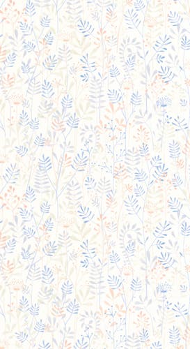 Casadeco - Wild Garden Bleu Ciel Once Upon A Time