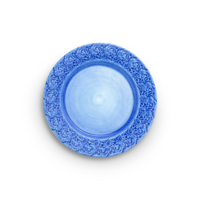 Lace Tallrik 25 cm Ljusblå