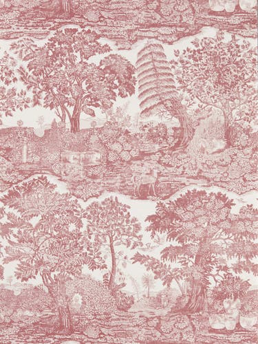 Sanderson - Highgrove Toile Madder Rose