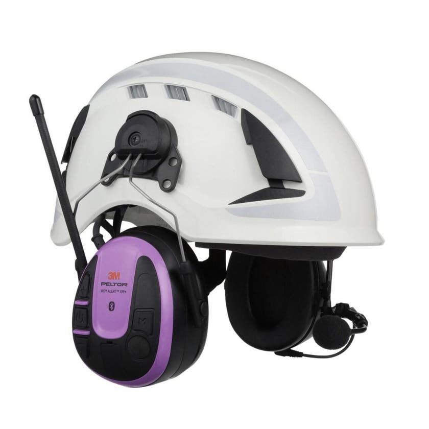 Hörselkåpa 3M PELTOR WS Alert XPI+ - Hjälmmonterad