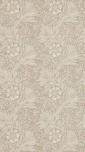 Morris & Co - Marigold Linen Morris and Friends Wallpa