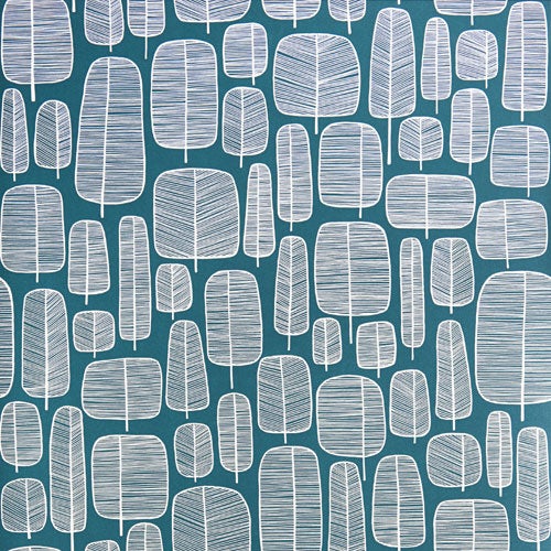 Midbec Tapeter - Little Trees Petrole