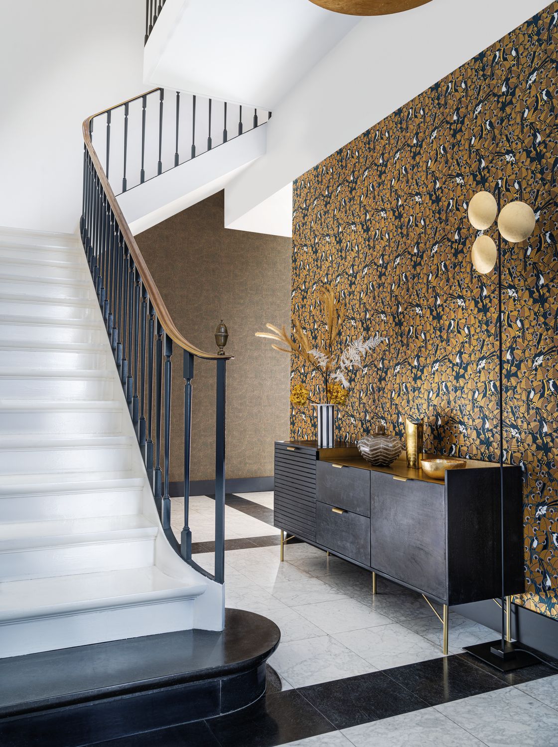 Casamance - Majoliques Ambre/Anthraci Printemps Viennois