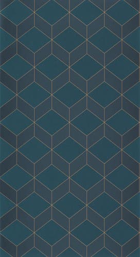 Casadeco - 1930 Metro Bleu 1930