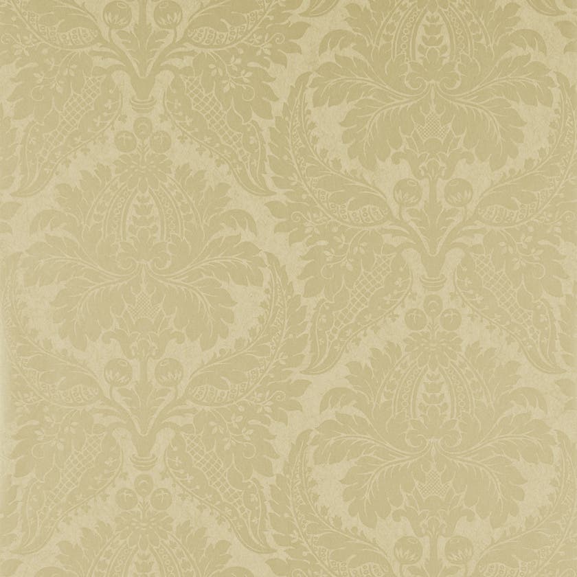 Malmaison Damask Champagn Constantina Damask Wallpa