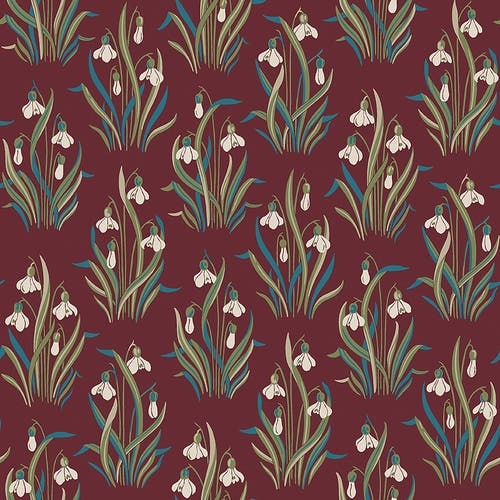 Boråstapeter - Snödroppe