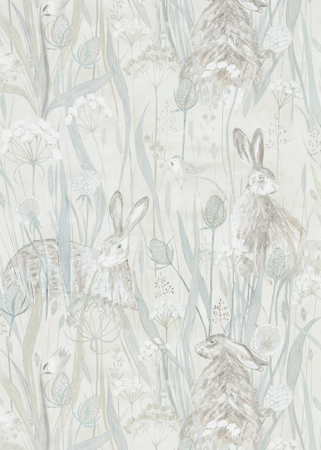 Sanderson - Dune Hares Mist/Pebble Embleton Bay Wallpapers