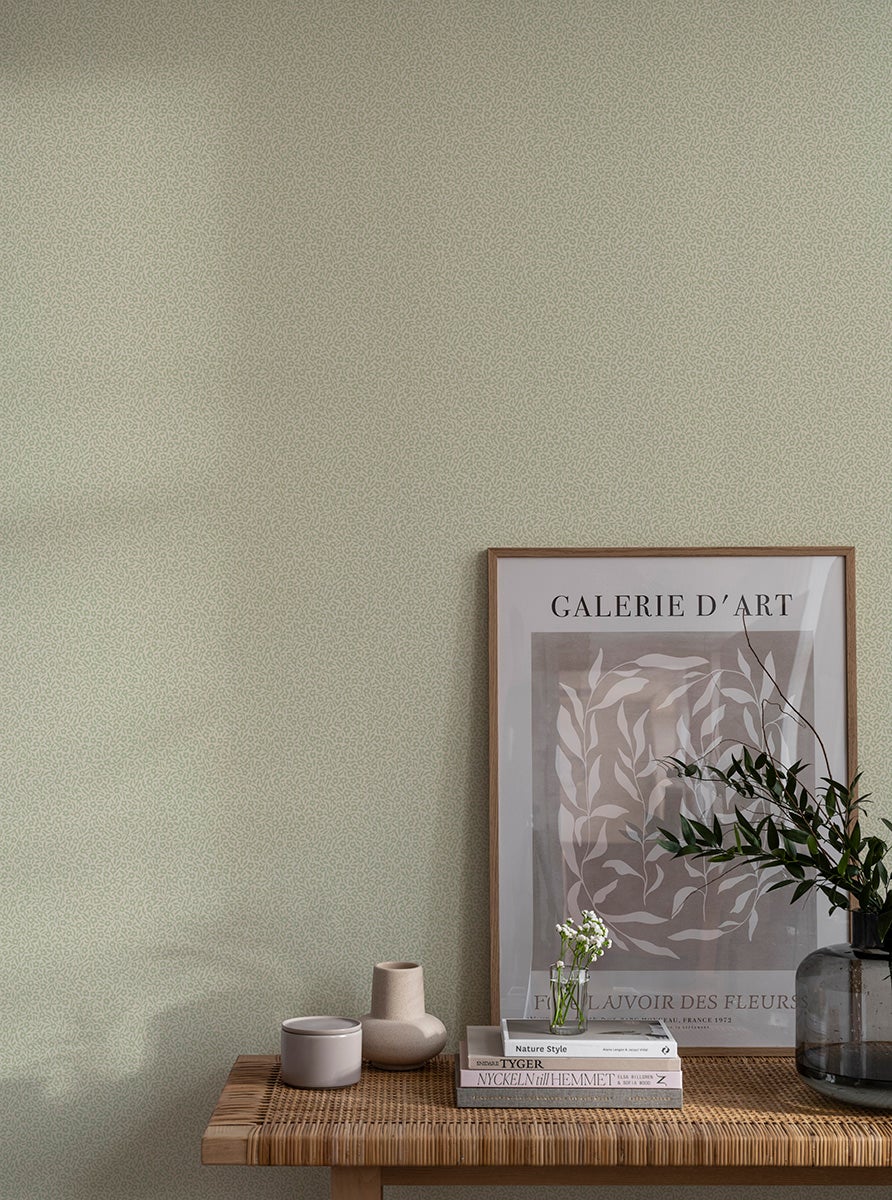 Duro - Smulan Vit/Grön Småmönstrat