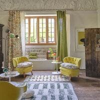 Folk Flower Wide Border Picture Book Wallpapers I