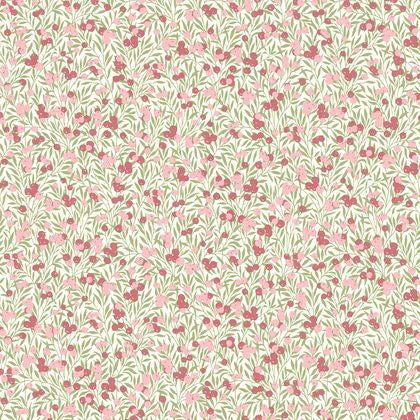 Casadeco - Cherry Blanc / Rose Flower Market