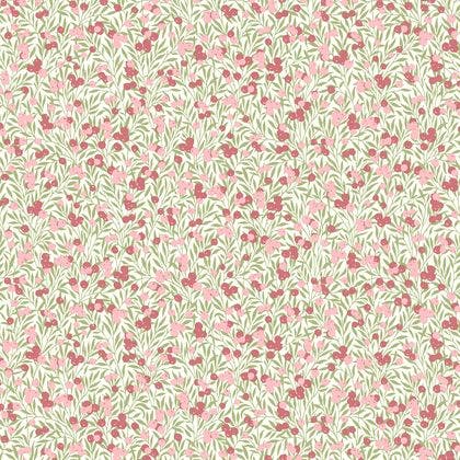 Casadeco - Cherry Blanc / Rose Flower Market