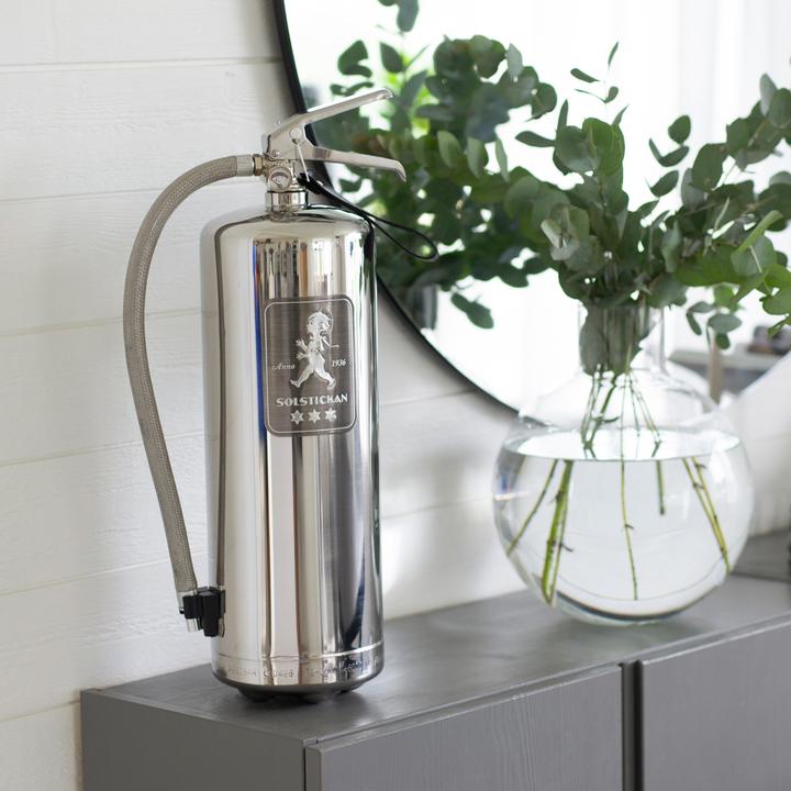 Brandsläckare 6 kg Design Steel Edition