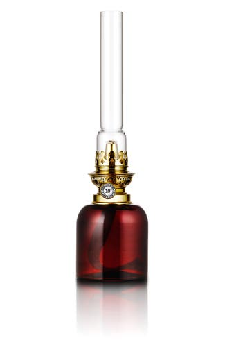 Skeppsholmen Fotogenljusstake 35 cm - Buteljbrun / Mässing