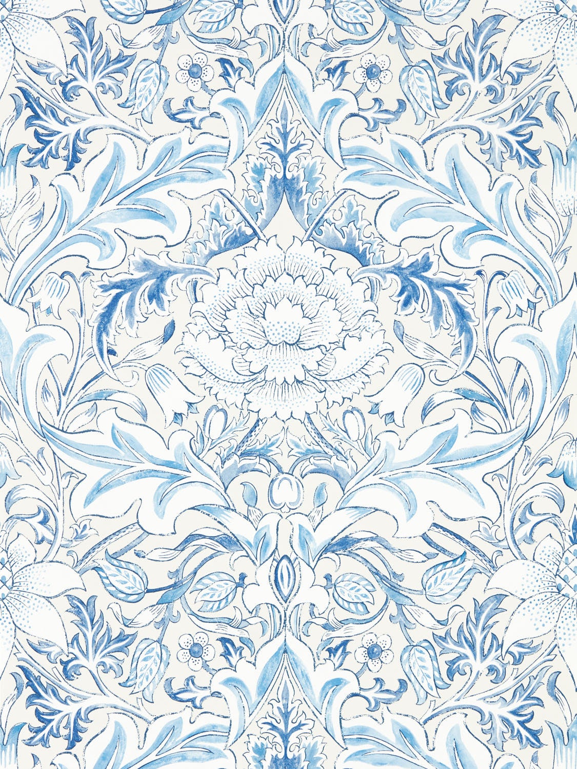 Morris & Co - Simply Severn Woad Simply Morris Wallpapers