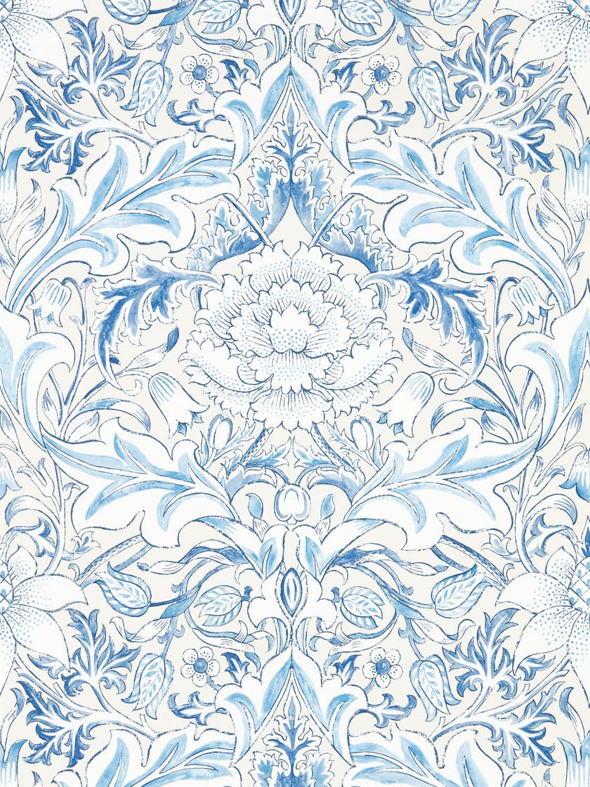 Morris & Co - Simply Severn Woad Simply Morris Wallpapers