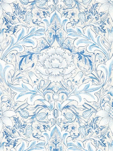 Morris & Co - Simply Severn Woad Simply Morris Wallpapers
