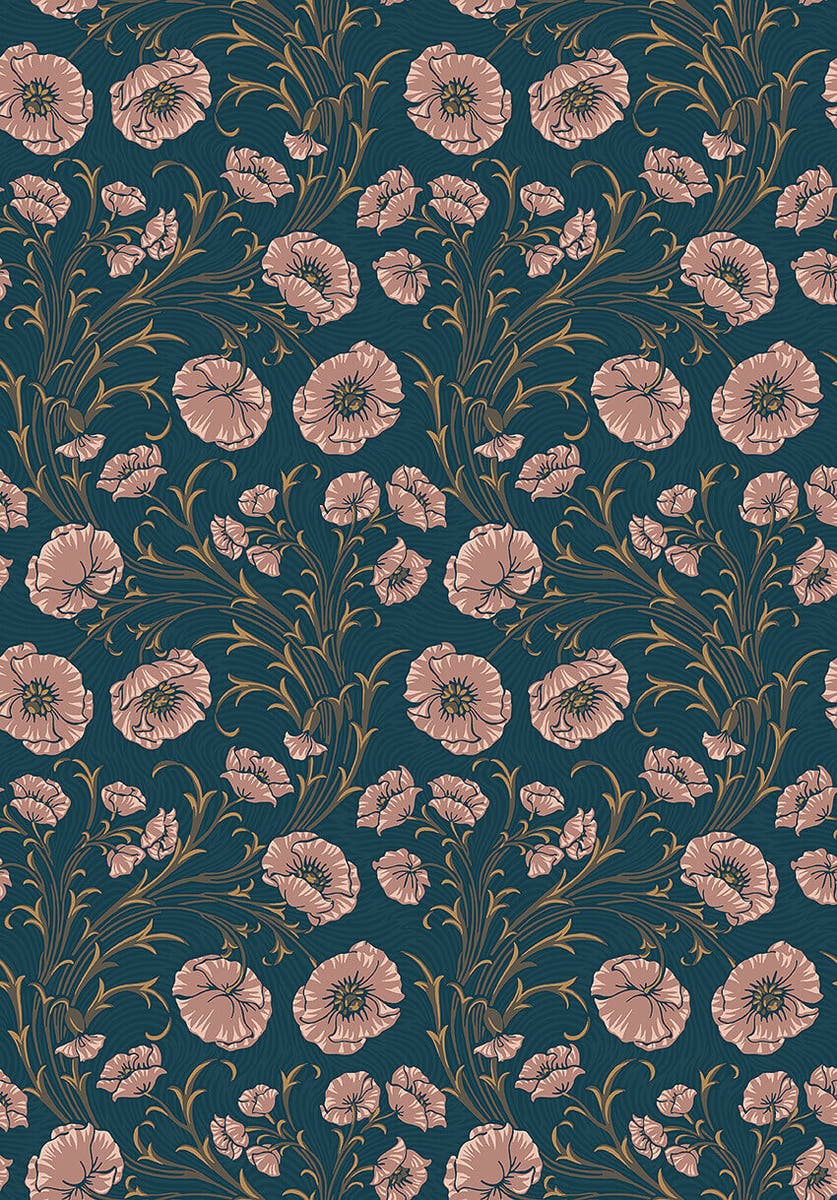 Boråstapeter - Poppy Flow